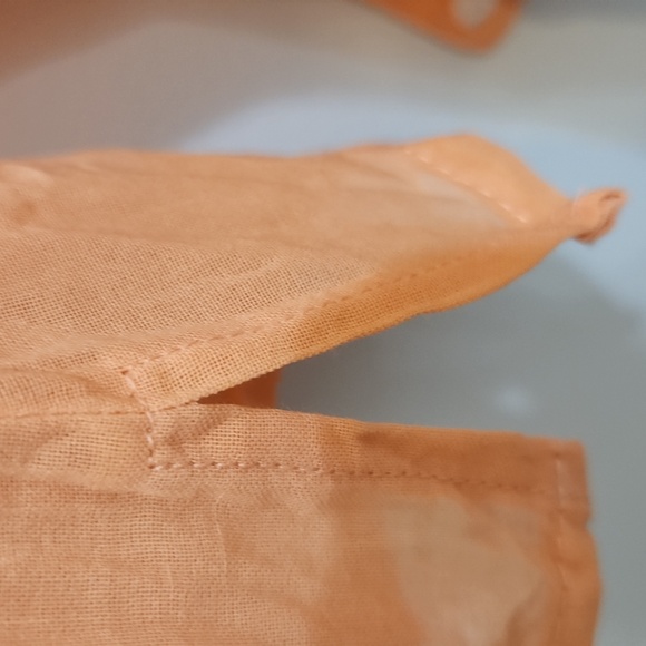 Theory Semi-Sheer Button-Up Blouse Size Small Made in USA - Picture 10 of 10